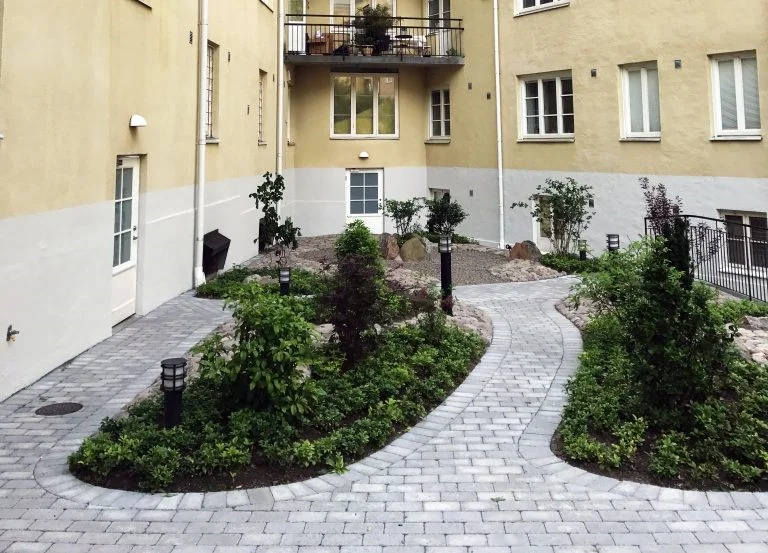 14.Besiktning Tätskikt till Innergård, Mark, Parkering & Gjutasfalt