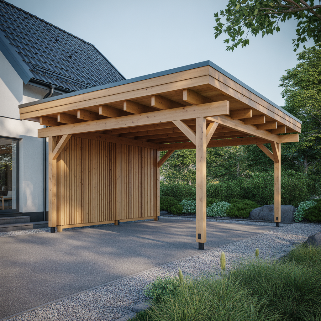 11.Hur du bygger en vadertalig och snygg carport