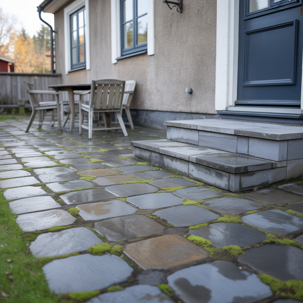 3.Vad paverkar livslangden pa en stenbelagd uteplats