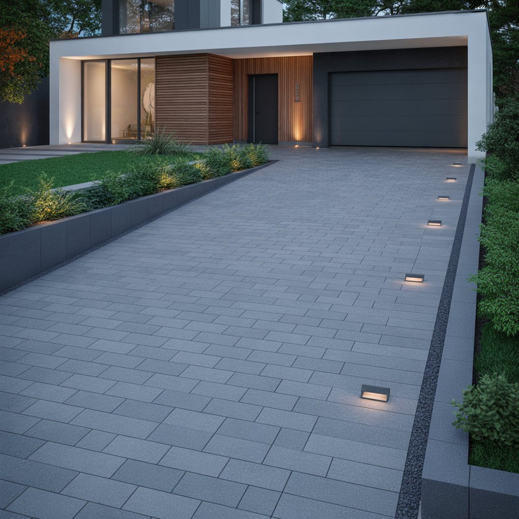 7.Sa skapar du en saker och stilren garageuppfart