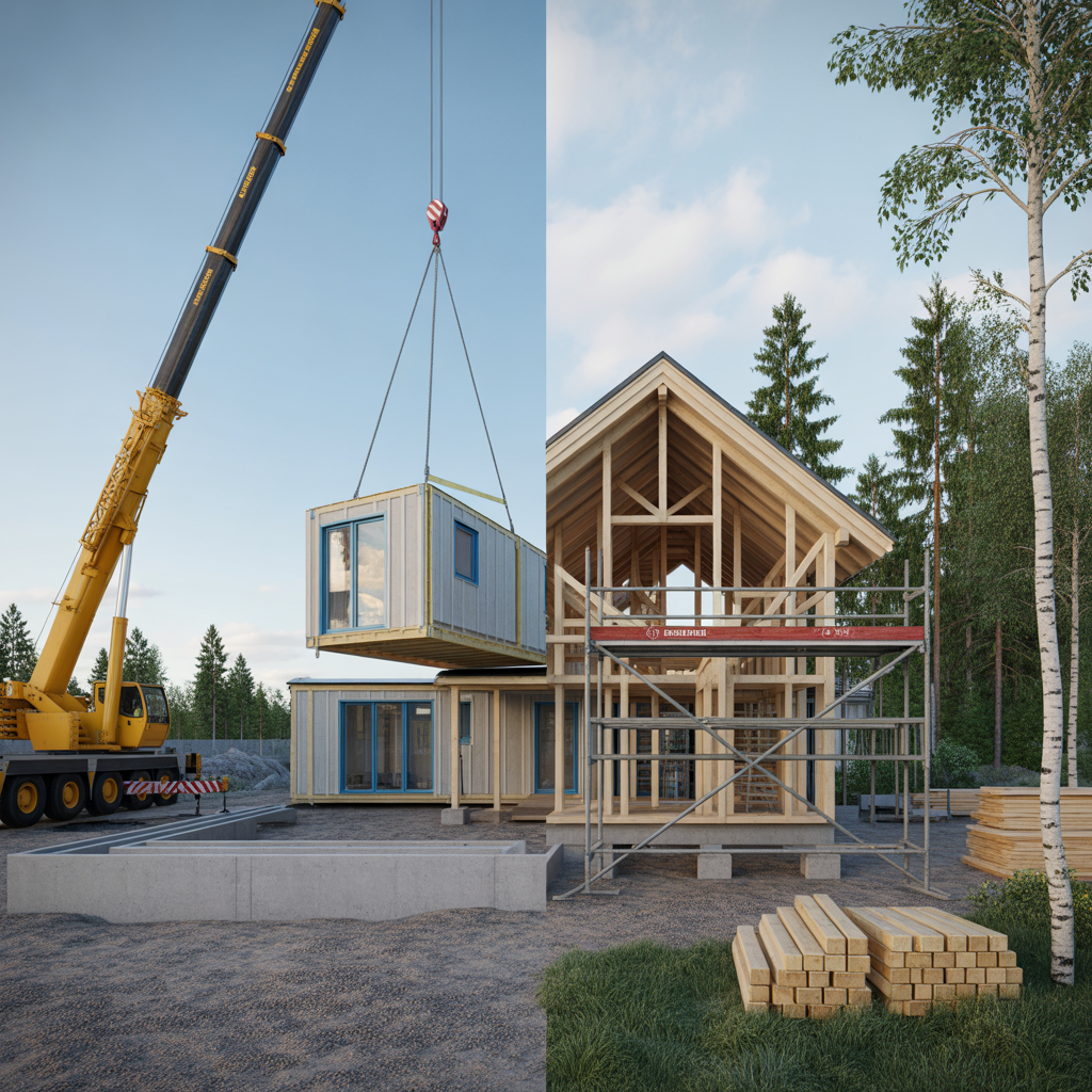 modulhus eller losvirke jamforelse av kostnad och byggtid