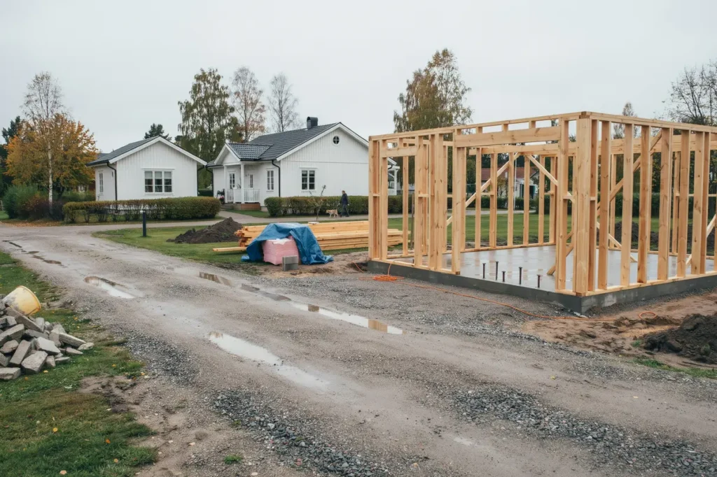 garagebygge p tomten regler grund och materialval f r ett h llbart resultat